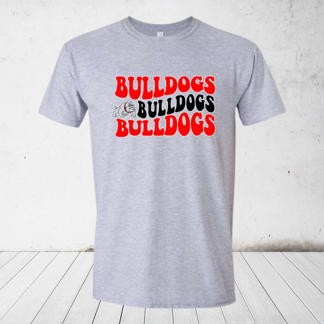 Curvy Bulldogs T-shirt