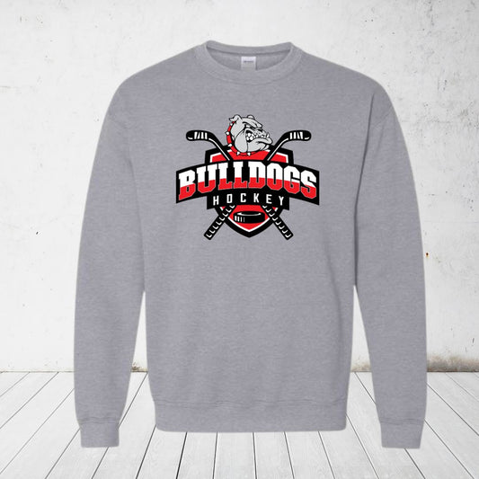 Crown Point Bulldogs Hockey Crew Sweatshirt