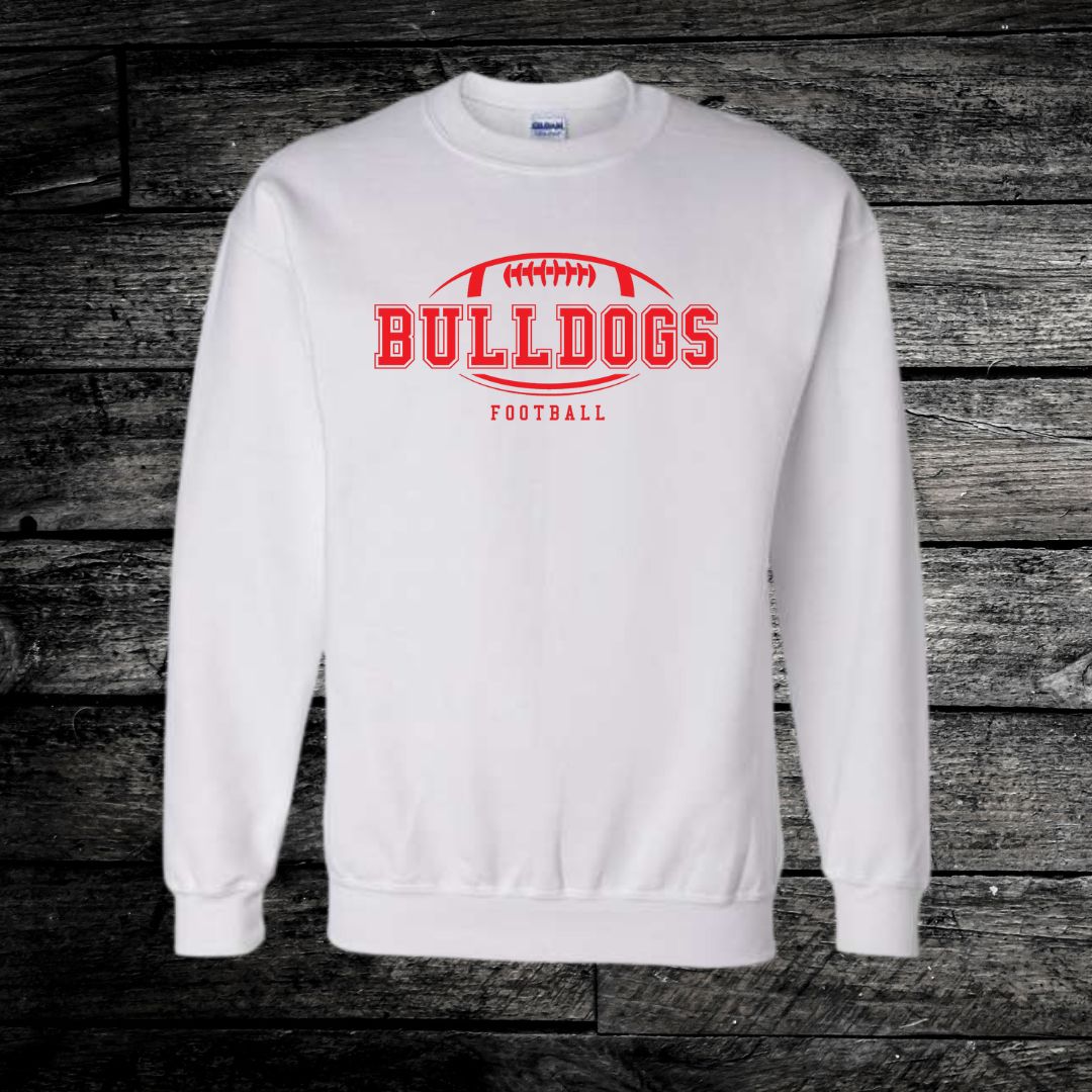 Crown Point Bulldogs Football Crew Sweatshirt