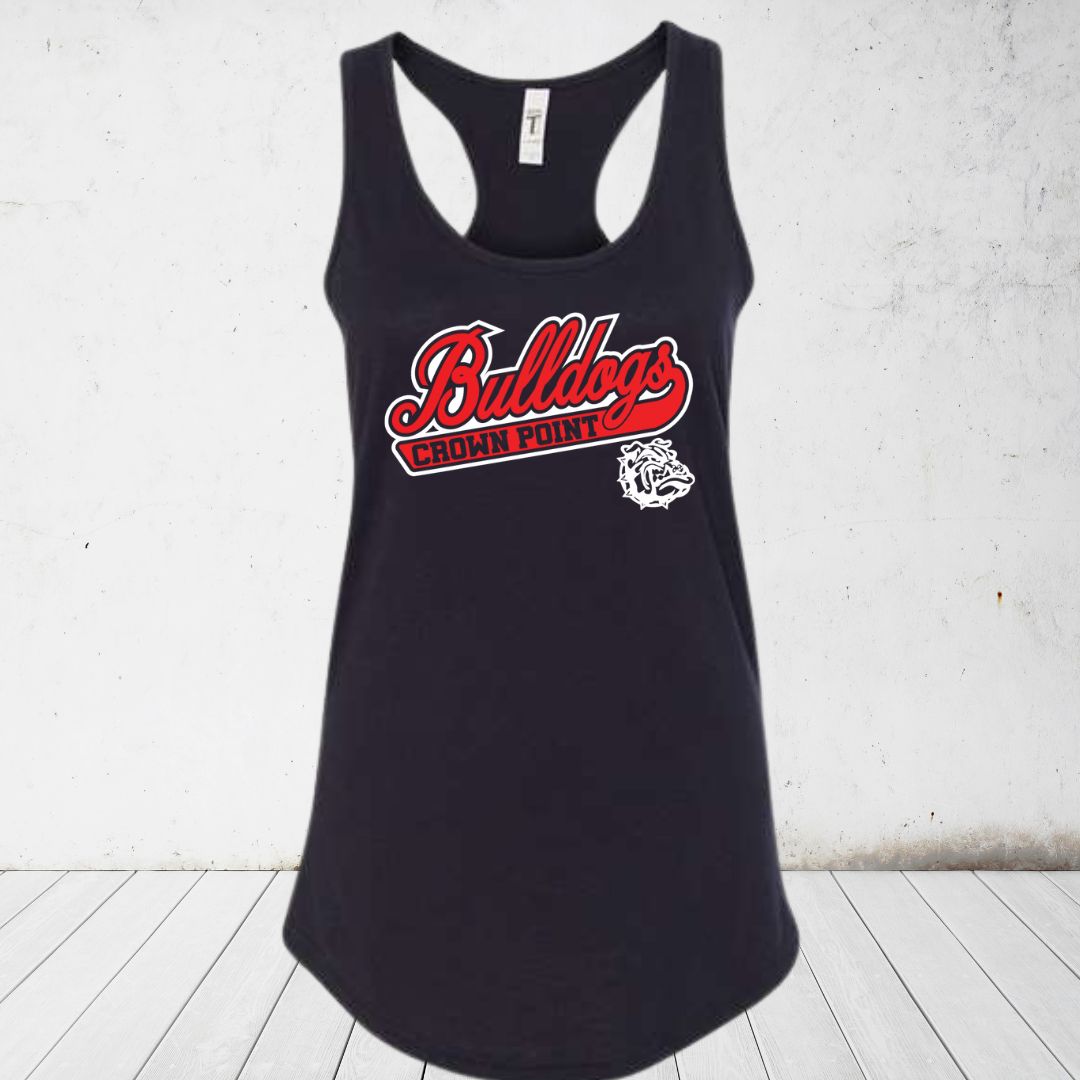 Crown Point Bulldogs Racerback Tank Top