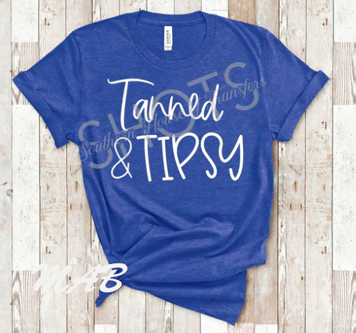 Tanned and Tipsy T-shirt