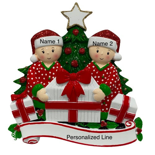 Christmas Family Holiday Decoration Family of 2 or 6